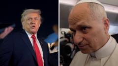 Trump's rift with Pope is playing out in public - it's costing him valuable support
