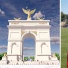 BBC at the site of Trump's planned 'triumphal arch'