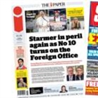 The Papers: 'Starmer in peril' and 'Gunners hero dead'