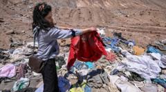 Why your recycled clothes could end up in this South American desert