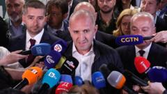 Rumen Radev looks set to win Bulgarian Parliamentary election