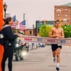 Victory slips away as marathon runner celebrates too soon