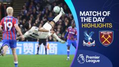 West Ham earn valuable point at London rivals Crystal Palace