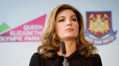 Karen Brady steps down as West Ham vice-chair