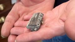 Tourist finds rare chunk of oldest sea crocodile