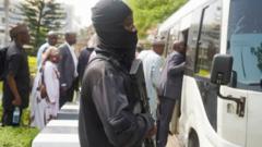 Nigeria's suspected coup plotters deny treason charges