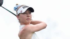 Korda takes Chevron lead as England's Rhodes impresses