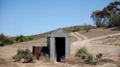 Woman trapped in sewage pit for three hours after outback toilet collapses
