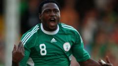 Former Nigeria striker Eneramo dies during match
