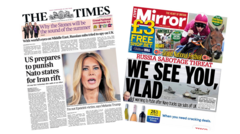 The Papers:  'I'm not Epstein's victim' and 'We see you, Vlad'