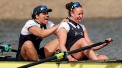 Oxford women and Cambridge men win Boat Races