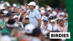 McIlroy sinks back-to-back birdies to take three-shot lead