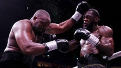 Chisora beaten by Wilder in captivating heavyweight bout